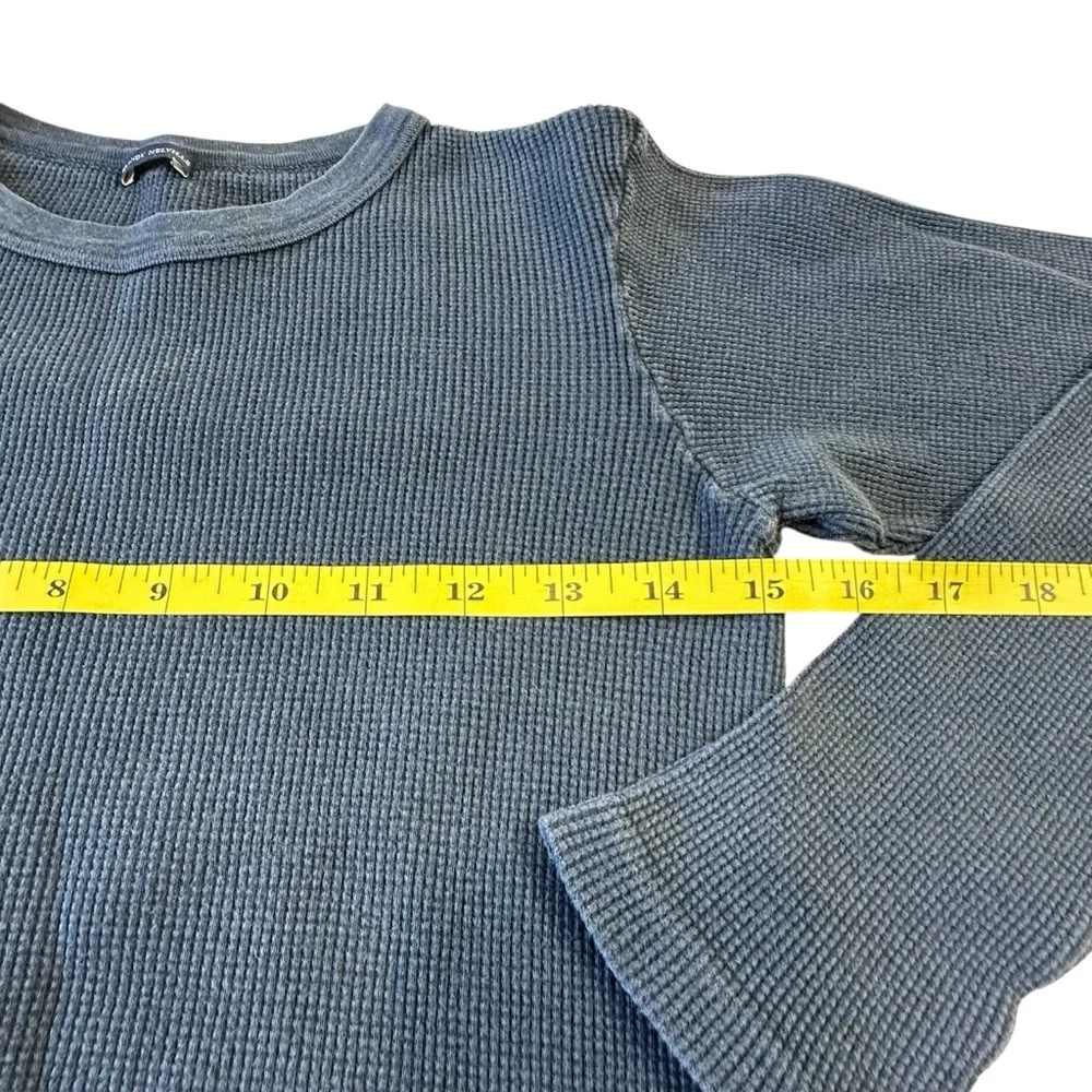 Brandy Melville Bundle of 2, Fitted‎ Waffle Knit Thermal Top & Georgetown Short